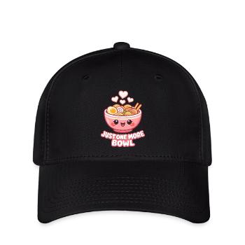Kawaii Ramen Bowl - Flexfit Cap - Schwarz - Vorne