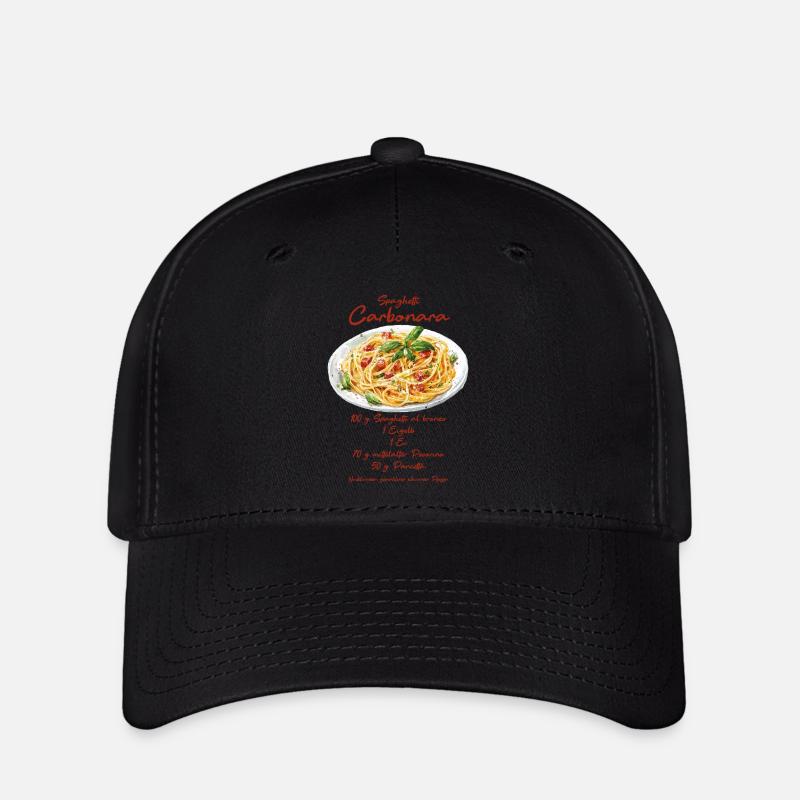Carbonara - Flexfit Cap - black