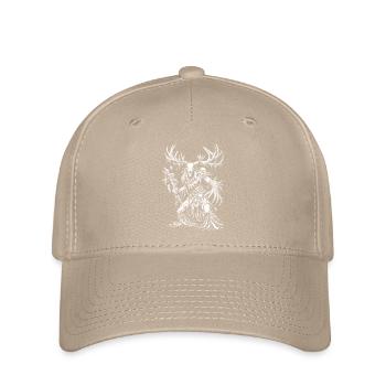 Leszy – der slawische Dämon des Waldes und der wilden Natur - Flexfit Cap - Khaki - Vorne