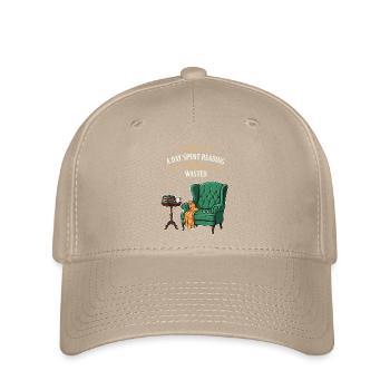 Lecture Livre Humour Citation Day Spent Reading - Casquette Flexfit - kaki - Devant