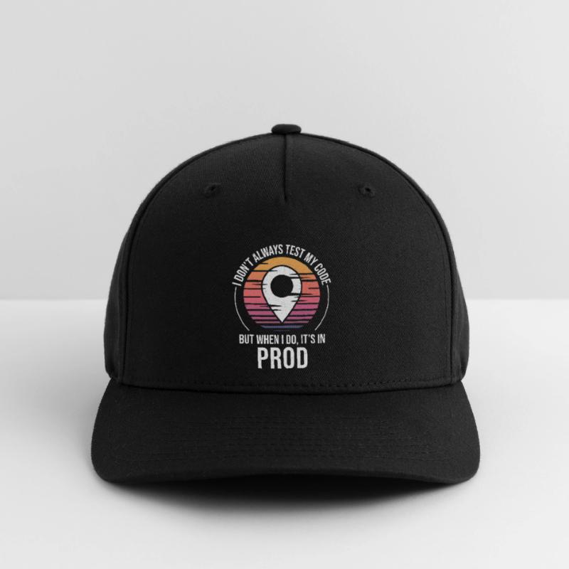 Entwickler Programmierer Programmierer Prod Testing Humor Flexfit Cap