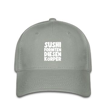 Sushi lovers sushi shaped this body - Flexfit Cap - green-grey - Front