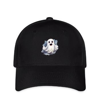 Gespenst - Flexfit Cap - Schwarz - Vorne