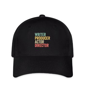 Scénariste Producteur Acteur Réalisateur Réalisateur Film - Casquette Flexfit - noir - Devant