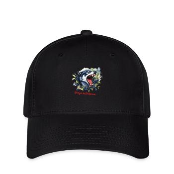 Wolfsbeere – Atropa belladonna - Flexfit Cap - Schwarz - Vorne