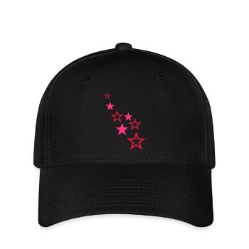 stars - Flexfit Cap - black - Front