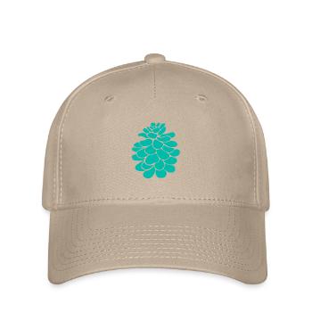 pin vert - Casquette Flexfit - kaki - Devant