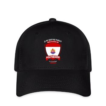 Polynésien Parfait - Casquette Flexfit - noir - Devant