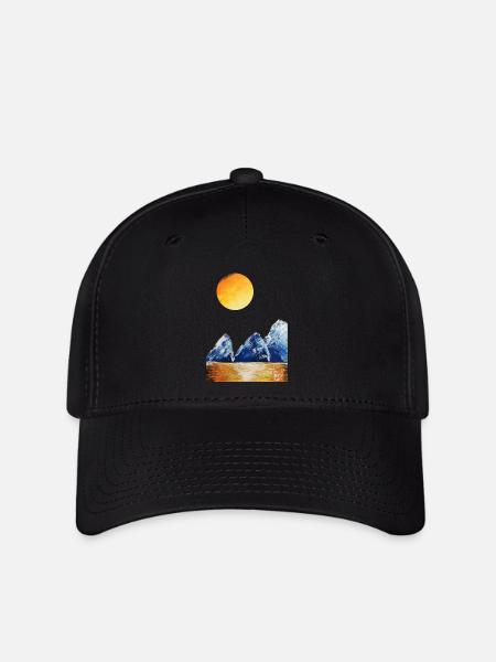 Sonnenaufgang - Flexfit Cap - Schwarz