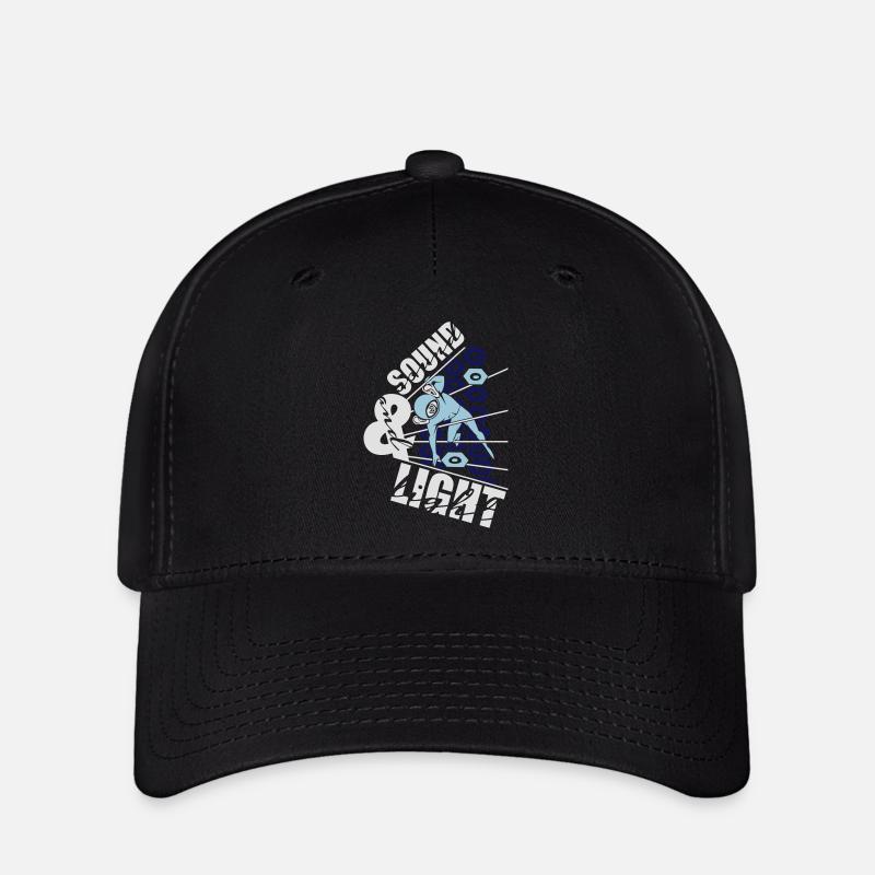 Musik: Sound&Light - Casquette Flexfit - noir