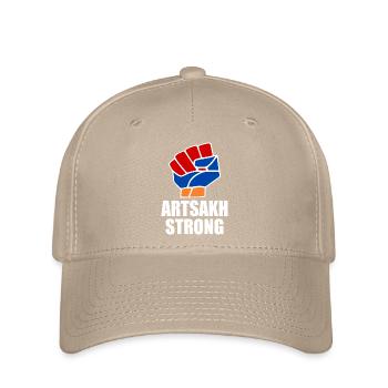 Artsakh strong - Casquette Flexfit - kaki - Devant
