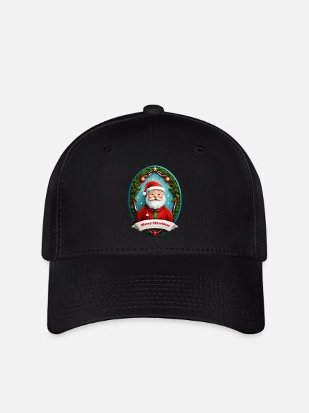 Weihnachtsmann - Flexfit Cap - Schwarz