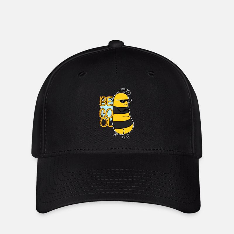 Bee Cool - Flexfit Cap - Schwarz