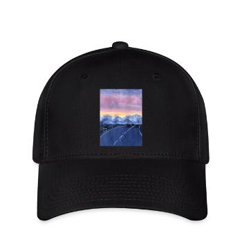 Dämmerung der Straße - Flexfit Cap - Schwarz - Vorne