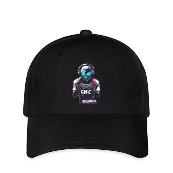 High Tech Guy Console Master Casque Casque Gamer - Casquette Flexfit - noir - Devant