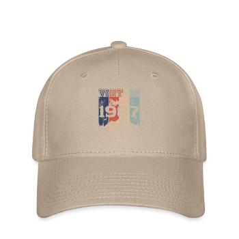Legendärer Jahrgang 1987 - Flexfit Cap - Khaki - Vorne