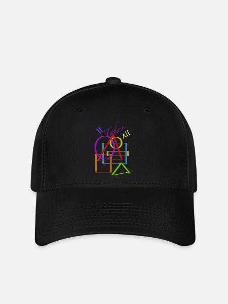 Alle Formen - Flexfit Cap - Schwarz