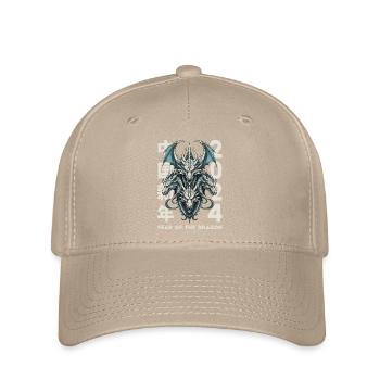 Dragons chinois - Casquette Flexfit - kaki - Devant