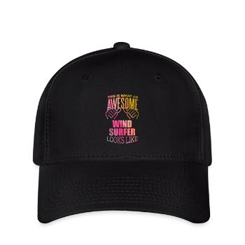 Windsurfing - Flexfit Cap - black - Front