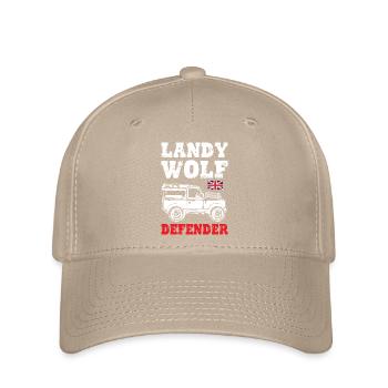 Landy Wolf Defender - Flexfit Cap - Khaki - Vorne
