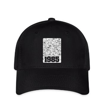 1985 - Flexfit Cap - Schwarz - Vorne