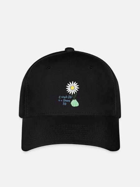 daisy - Flexfit Cap - black