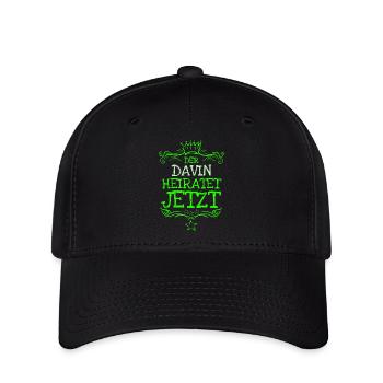 Bachelor Davin - Flexfit Cap - Schwarz - Vorne