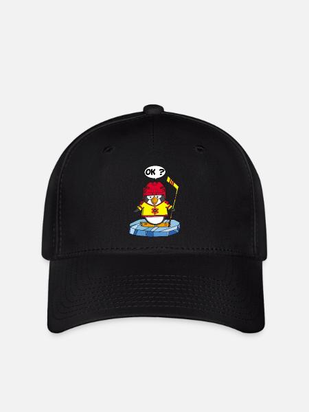 Sportlicher Pinguin - Flexfit Cap - Schwarz