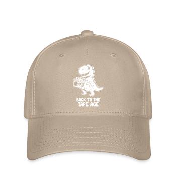 Dino Boombox Tape Era - Flexfit Cap - khaki - Front