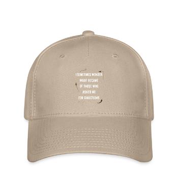 Asking for directions - Flexfit Cap - khaki - Front