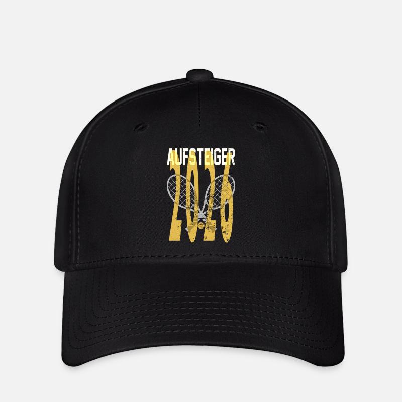 Tennis Newcomer 2026 Champion Shirt - Flexfit Cap - black