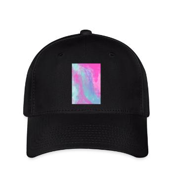 Gradient- Spring personalisierbar - Flexfit Cap - Schwarz - Vorne