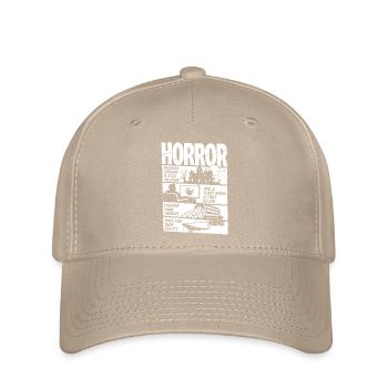 Horror Movies Over Responsibilities - Flexfit Cap - khaki - Front