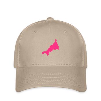 Cornwall UK County - Flexfit Cap - khaki - Front