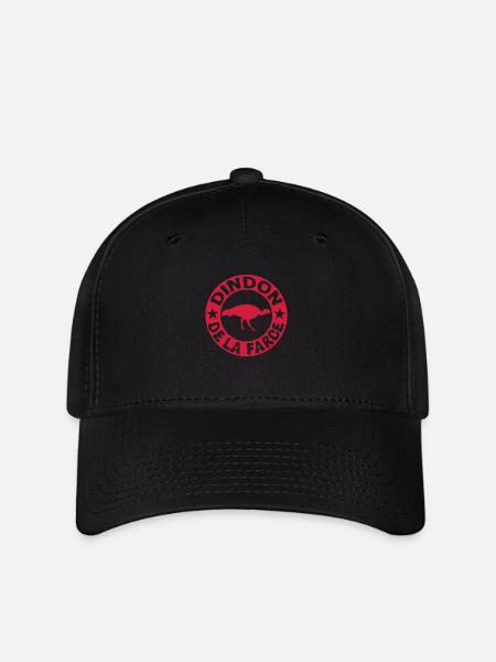 Truthahn-Füllung Zeit-Tier - Flexfit Cap - Schwarz