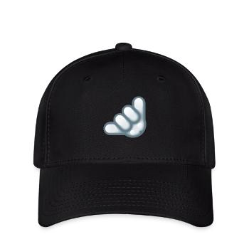 Smiley Hand Signal - Flexfit Cap - black - Front