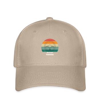 Sportscar Engineering Car T-shirt - Flexfit Cap - Khaki - Vorne
