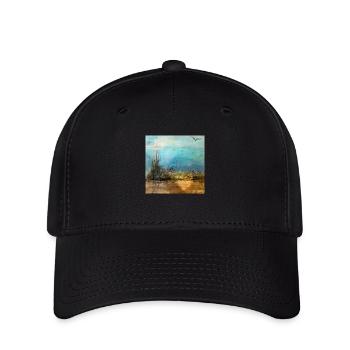 DIE WÜSTE - Flexfit Cap - Schwarz - Vorne