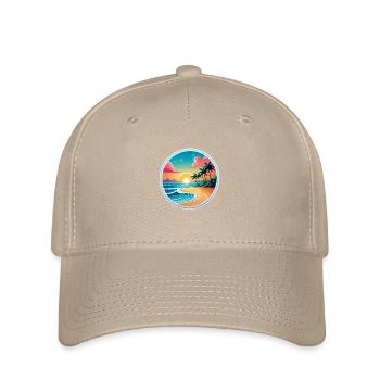 Beach Holidays Sun Sea - Flexfit Cap - khaki - Front