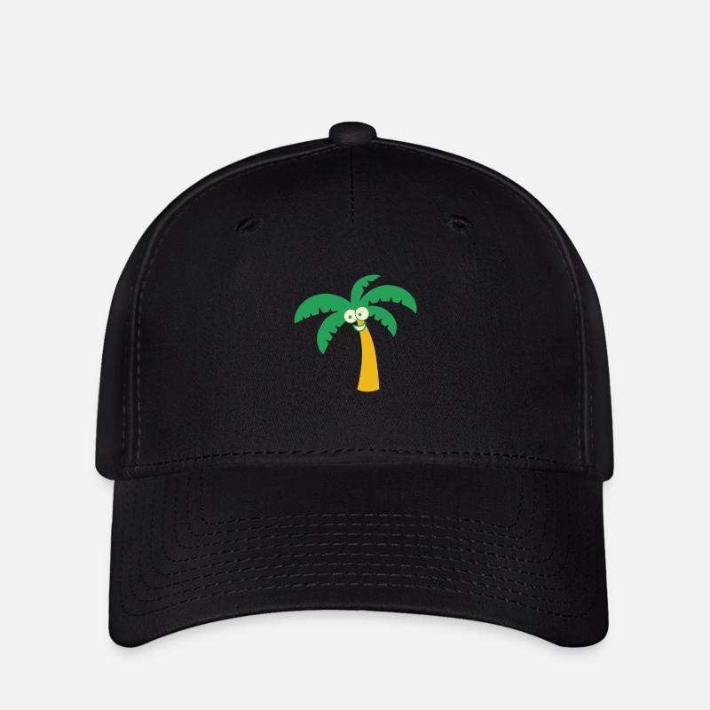 Palmier - Casquette Flexfit - noir