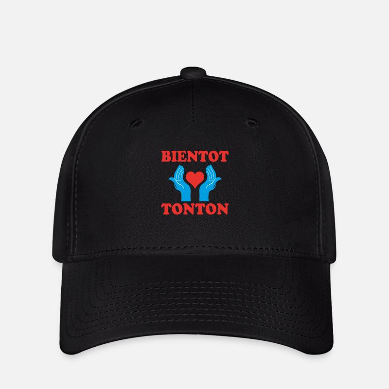 SOON TO BE UNCLE - Flexfit Cap - black