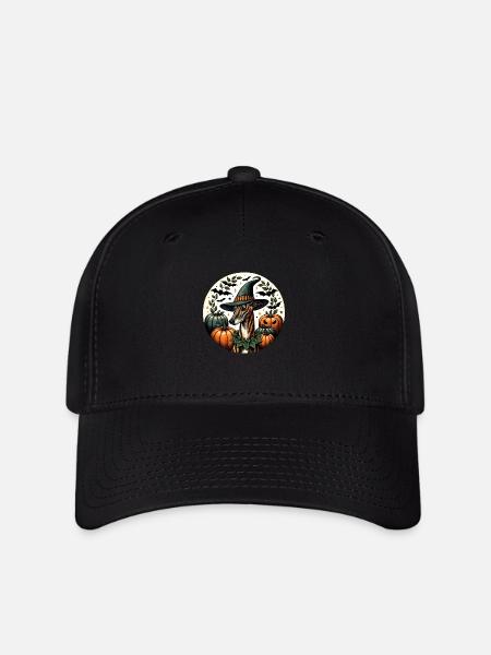 Bringé d’Halloween - Casquette Flexfit - noir