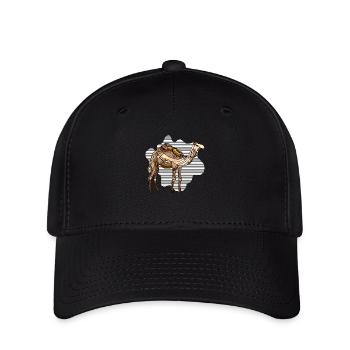 Chameau - Casquette Flexfit - noir - Devant