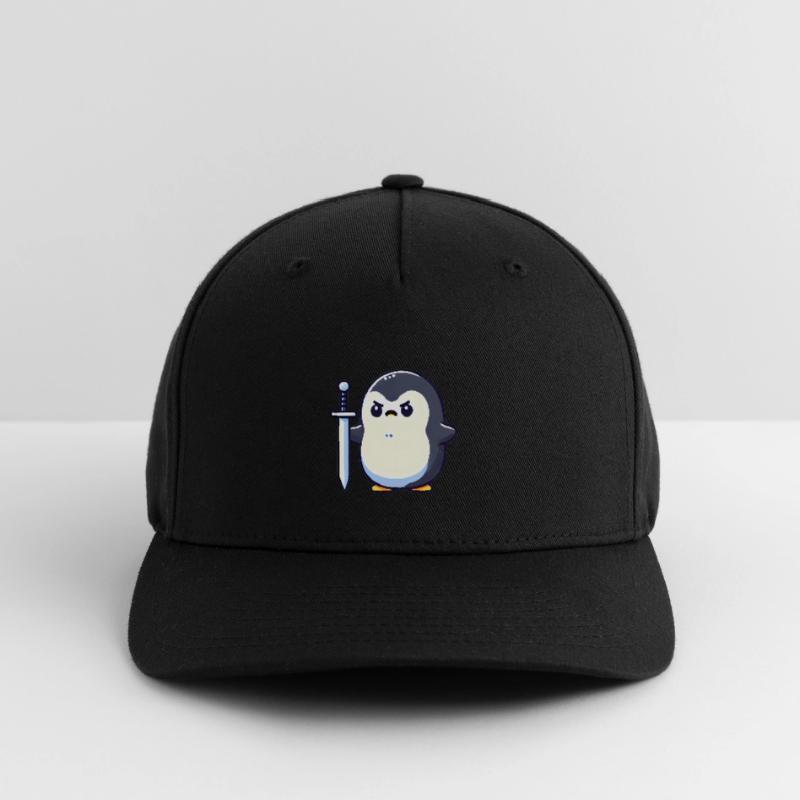 Tiny Penguin Warrior Flexfit Cap