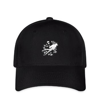 Tauchen Taucher - Flexfit Cap - Schwarz - Vorne
