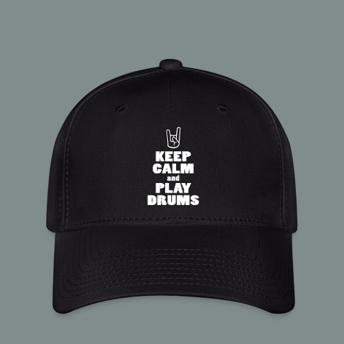 Keep calm and play drums - Casquette Flexfit