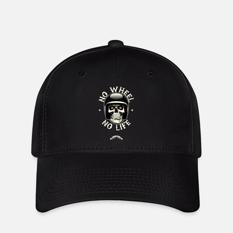 Kein Rad Kein Leben - Flexfit Cap - Schwarz