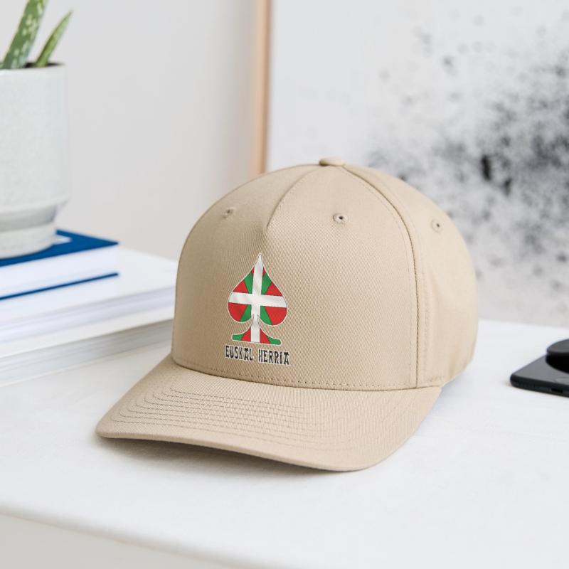 basque poker 2 Casquette Flexfit