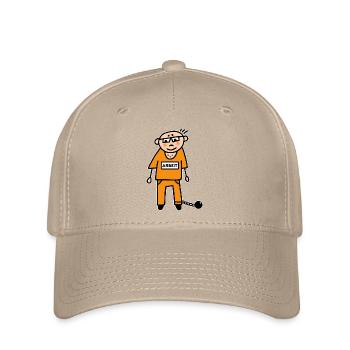 Prisonnier condamné - Prisonnier dans le travail - Casquette Flexfit - kaki - Devant