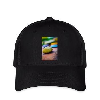 Colorful stones - Flexfit Cap - black - Front